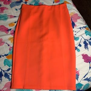 Catherine Orange 🍊 pencil skirt New
